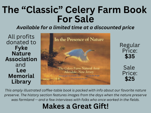 Celery Farm Book Sale Flyer