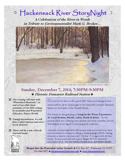 2014 Story Night flyer