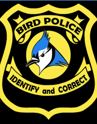 BIrd Police badge