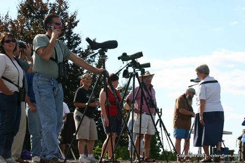 Hawkwatchers, Else on right