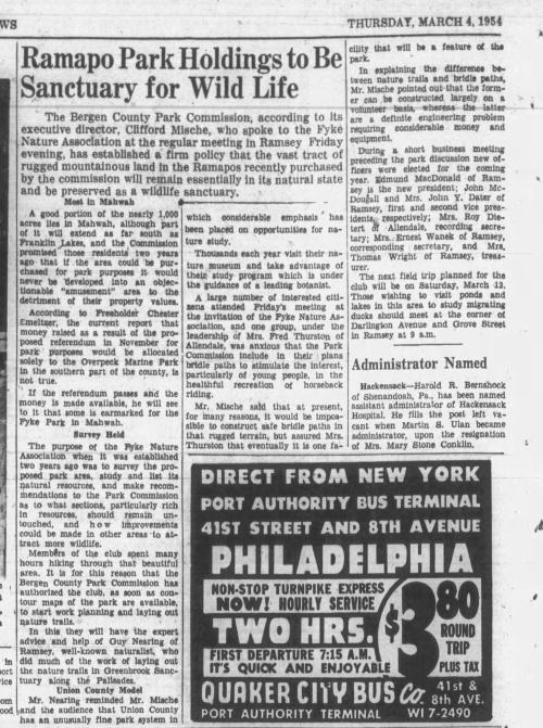 Fyke history Fyke pa